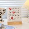 1pc modern minimalist style  creative perpetual calendar  desk calendar  office desktop decoration home decoration