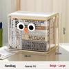 Transparent Foldable Book Storage Bag