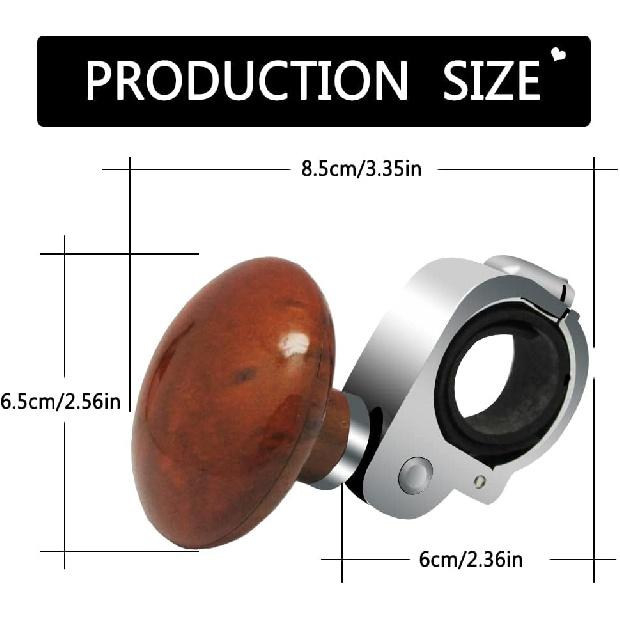 Car Steering Wheel Knob, Wheel Power Ball, Suicide Power Handle Accessory, Steering Spinner Knob Universal Accessories Fit For All Cars, Trucks,