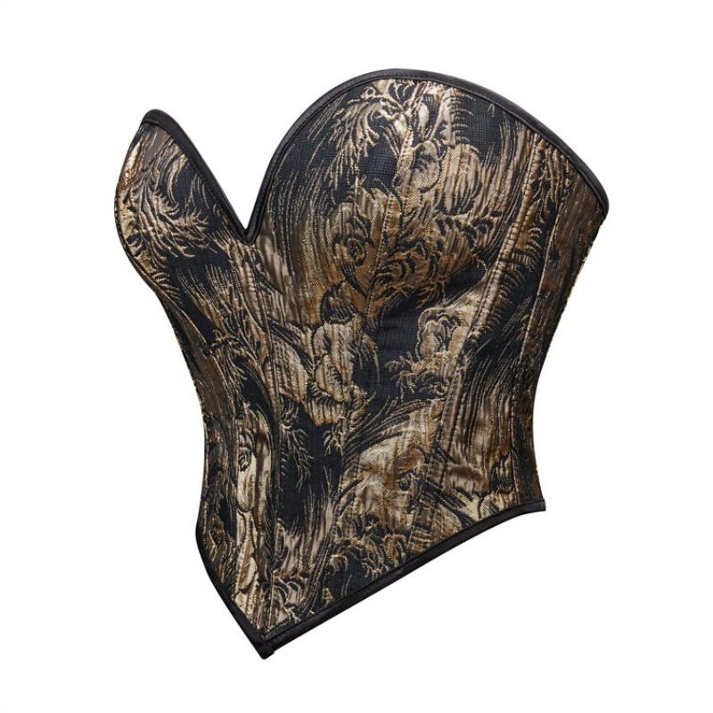 Top a Tubo Dorato Sexy Push Up da Donna Shapewear Senza Cuciture