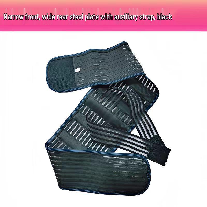 Cintura Lombare Ultra-Sottile Traspirante con Stecca in Acciaio per Sport & Fitness - Stringivita Elastico Unisex