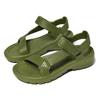 Sommer 2026 Neue Handels-Flatsandalen Einfarbige Damenschuhe Weiche und Bequeme EVA-Flatsandalen für Damen