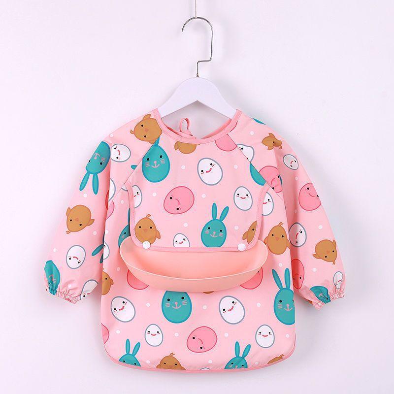 Baby Waterproof Silicone Feeding Bib