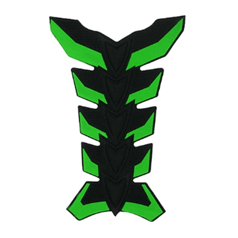 

Наклейка на бак мотоцикла, водостойкая наклейка, защитная накладка на бак топливного масла для мотоцикла, самоклеящаяся крышка, резиновые наклейки 1 зелёный