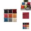 Luxurious Plain Solid Color Throw Pillow Case For Home Decor Linen Cotton Cushion Cover