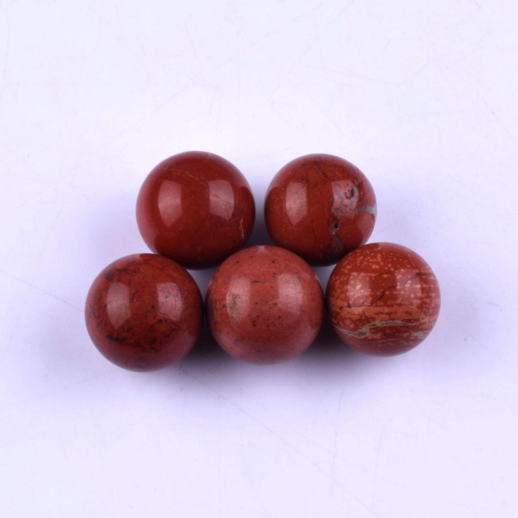 White Crystal Agate Round Ball 20mm: Non-Porous Natural Stone for DIY Fluorite Craft Ornaments