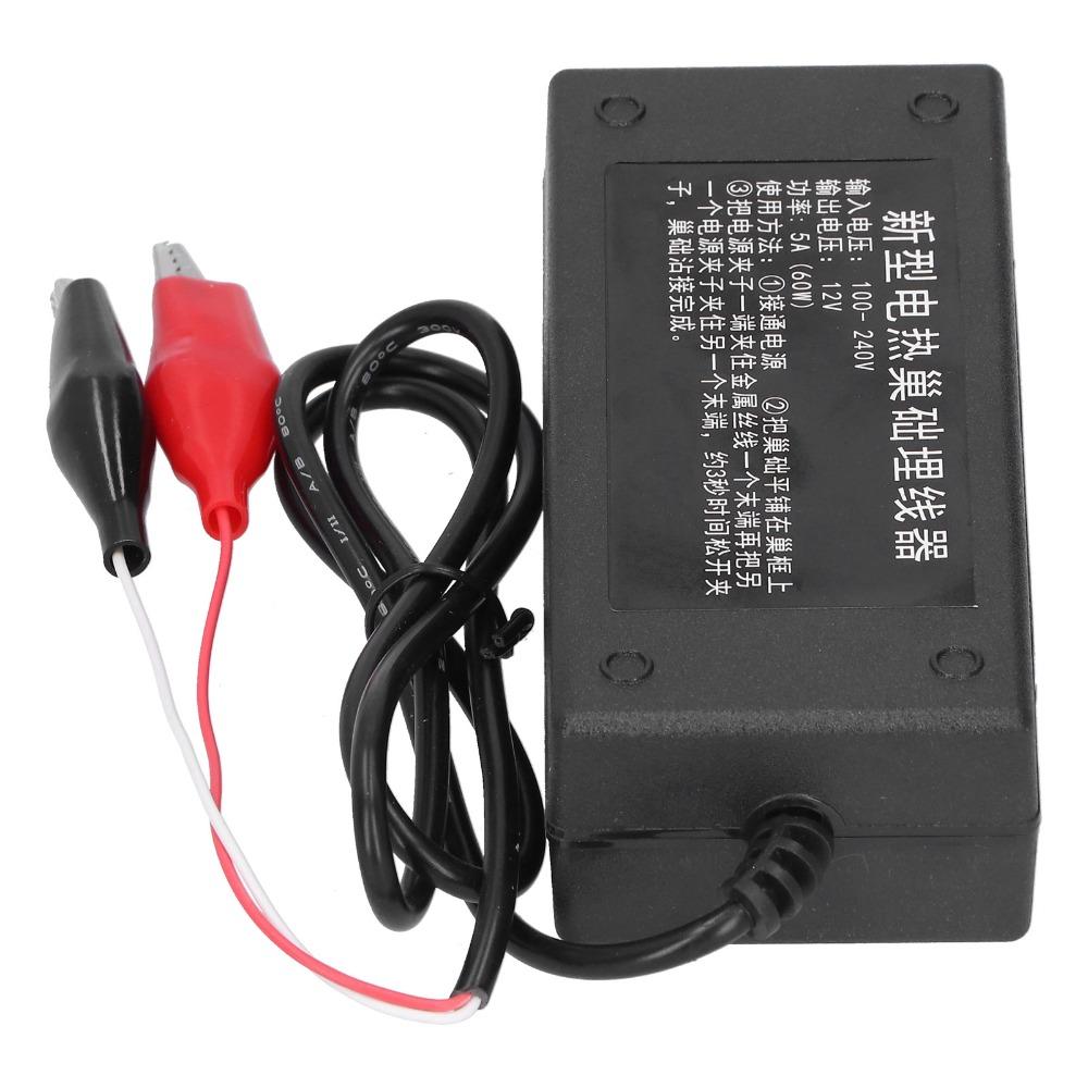 2er Set AC 100-240V Eingang Bienenstock Drahteinleger Imkerei Einbettungsgerät Bienenhaltung