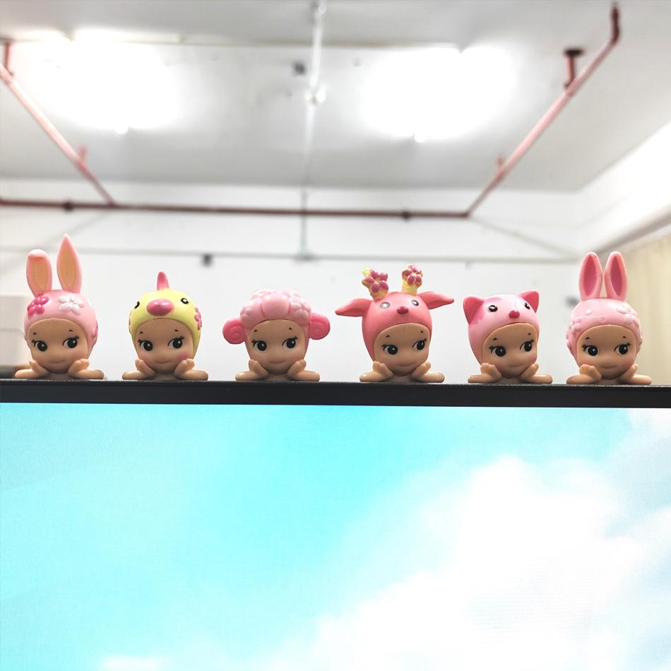 / New  Selling S Angels Cherry Blossom Series Anime Figures Ornaments Dolls Fans Children Birthday Gift Random