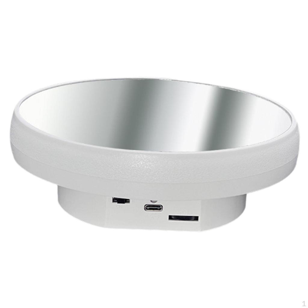 Elektryczny Motorowy Stół Obrotowy, Wielofunkcyjna Automatyczna Taca Ekspozycyjna na Prezenty, Obracana Taca Okienna.