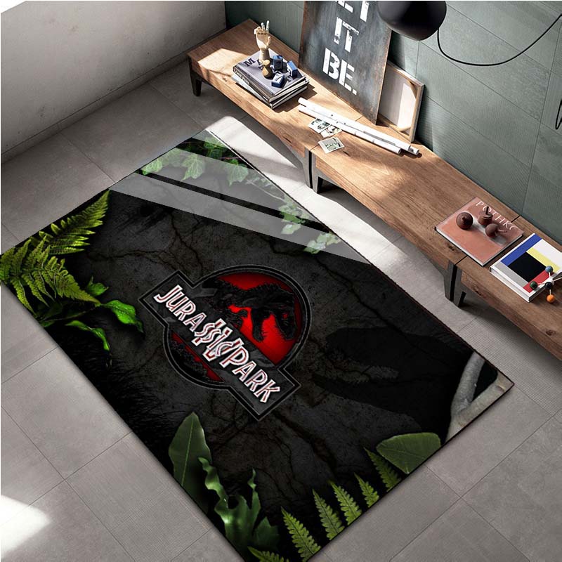 15 Size Jurassic-Park Dinosaur Area Rug Large Animal Carpet for Living Room Bedroom Sofa Doormat Decor,Child Non-slip Floor Mat