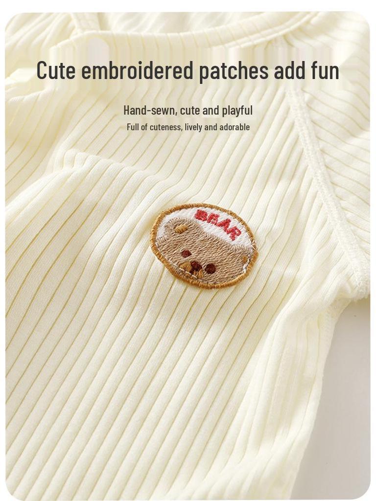 Summer Sleeveless Baby Vest - Thin Newborn Belly Protector Base Layer