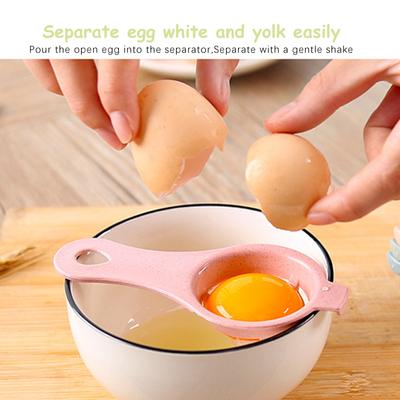 1 Adet Kolay Temizlenebilir Yumurta Sarısı Yumurta Akı Ayırıcı Ev Tipi Bebek Pişirme Protein Süzme Ağı Mutfak Pratik Alet Pişirme Aleti