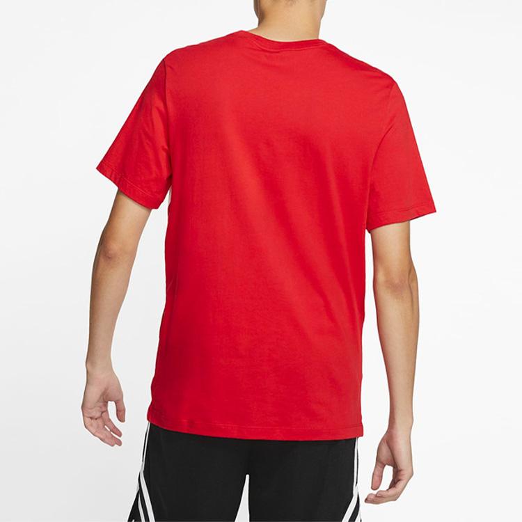 Jordan X Psg Short Sleeve T-Shirt Men Tops Red BQ8390-657