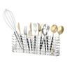 Stainless Steel Chopsticks Holder Kitchen Storage Shelf Spoon Fork Cutlery Holder Tableware Draining Rack Chopsticks Organizer