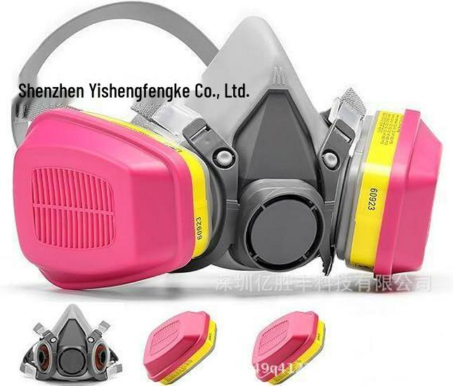 6200 Model Multi-purpose Gas Mask for Painting, Pesticides, Decoration, Grinding, Chemical Handling, Firefighting, and Mining Dust Protection.
