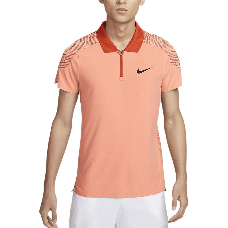 

Nike Dri-Fit Breathable Color Block Tennis Shirt Men tops FD5245-606 2XL