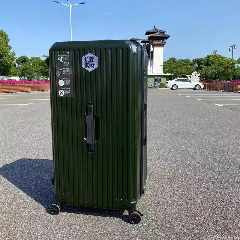 Large Capacity Pull Bar Box 24&26&28 Inch Universal Wheel Suitcase Rectangular Men and Women with Brake Code Zip Travel Case