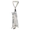 3D Cat Cat-shaped Unisex's Tie Animal Pattern Novelty Kitten Necktie Lifelike Satin Fabric Creative Neck Tie For Party Wedding