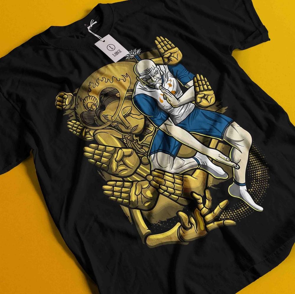 

Netero T-Shirt Hisoka Tshirt Gon Hunter HXH Anime Shirt Pitou Meruem Killua Tee S