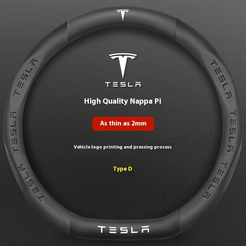 Car Steering Wheel Cover For Tesla Model 3 Model S Model Y Model X Roadster 2019-2025 Auto interior Steering Wheel Accessories