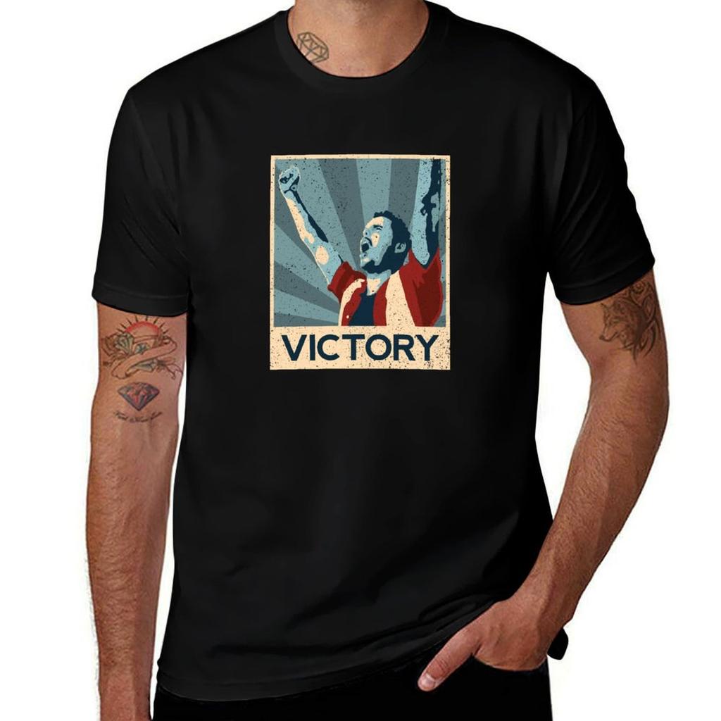 Victory Johnny Drama Entourage Viking Quest Call Dark Tshirt Simple Trendy Casual Tshirt