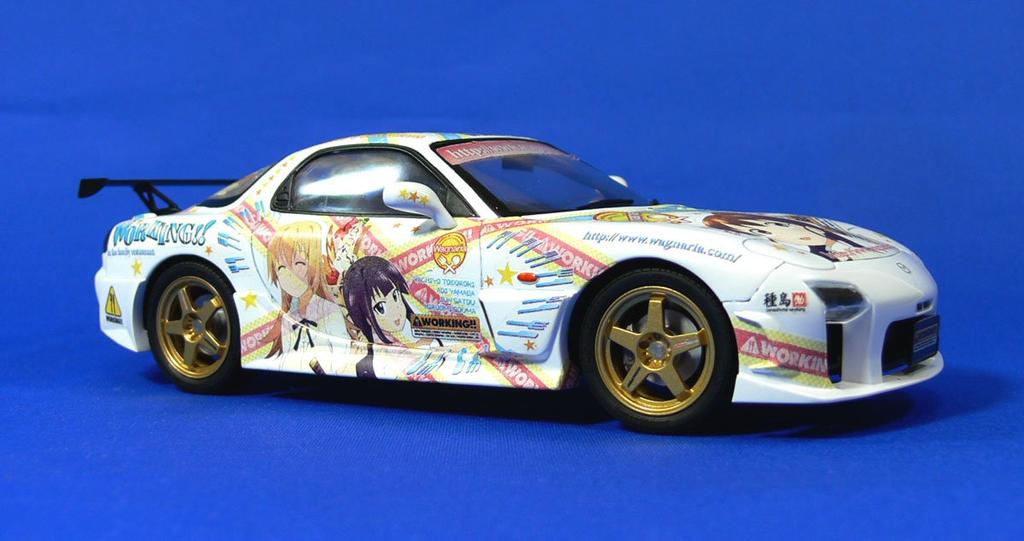 Aoshima Bunka Kyozaisha Itasha FD3S A Spec TYPE 1/24 No.SP WORKING!! RX-7 GT-CONCEPT