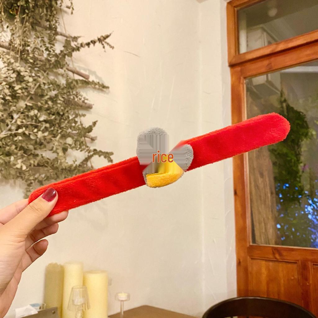 Children's Christmas Light-Up Cartoon Slap Band Watch Ornament