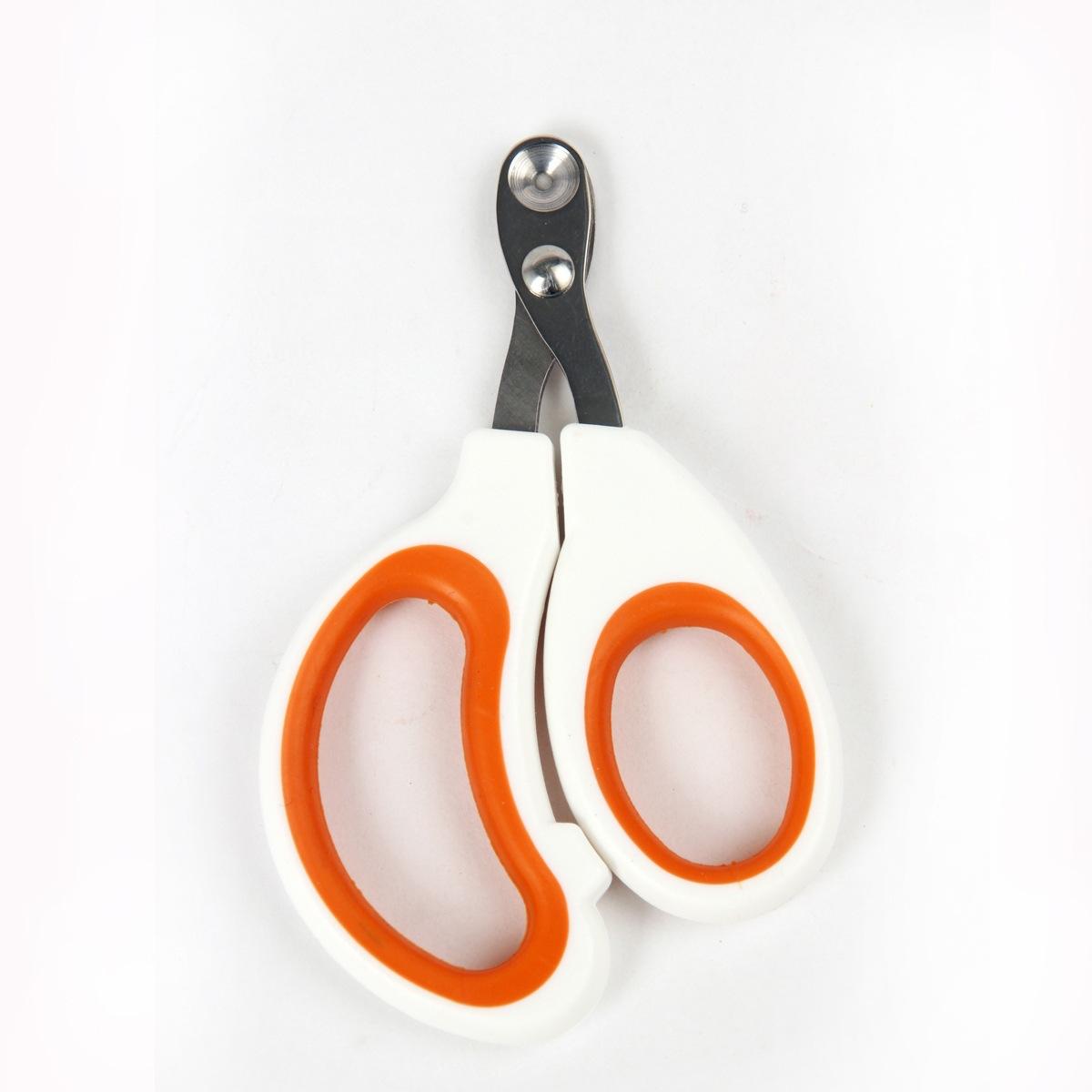 

Ножиці для нігтів для котів Професійні кусачки для нігтів для домашніх собак Тример для стрижки кігтів для цуценят Коти Засоби для догляду за кров’яною лінією, що запобігають травмам помаранчевий