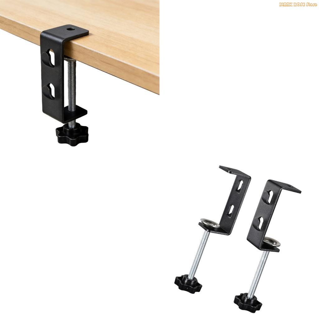 K1AE 2Pcs Desktop Base C Clamps Table Mount Clamps Desk C Clamps Iron Hardware Clamps For Workbench Studio Accessories China Mainland