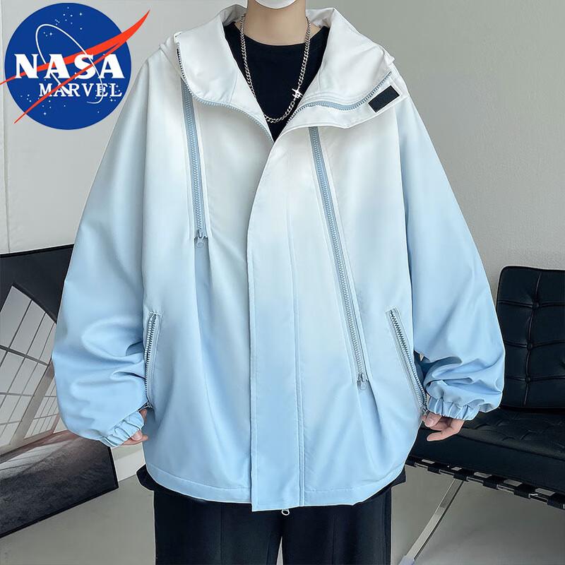 

NASA MARVEL Men s Hooded Casual Jacket L