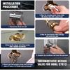 Brass Replacement Thermostatic Cartridge Shower Mixer Valve Bar Repair Kit Bathroom Water Temperature Control Faucet Cartridges