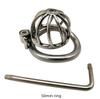 Blokada śrubowa ergonomiczna konstrukcja ze stali nierdzewnej mężczyzna urządzenie Chastity Super mały Cock Cage blokada penisa Cock Ring Chastity Belt S070