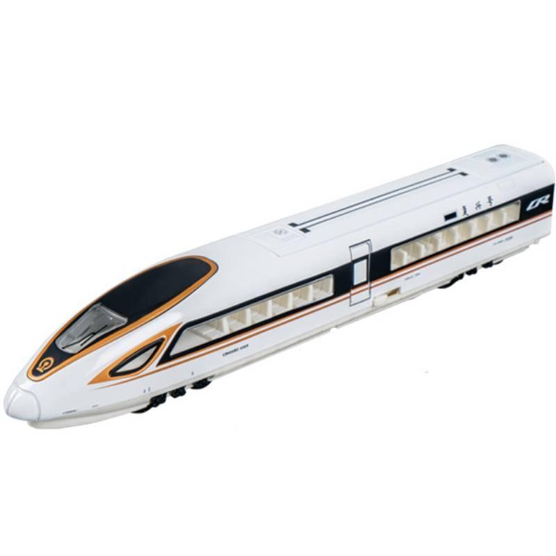 Alloy Highspeed Train Model With Flashing Lights And Sound For Kids Play