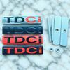ABAB1 1PC 3d Metal TDCi Logo Car Rear Trunk Sticker Front Grille Badge Emblem for MK3 MK2 TDCi Accessories
