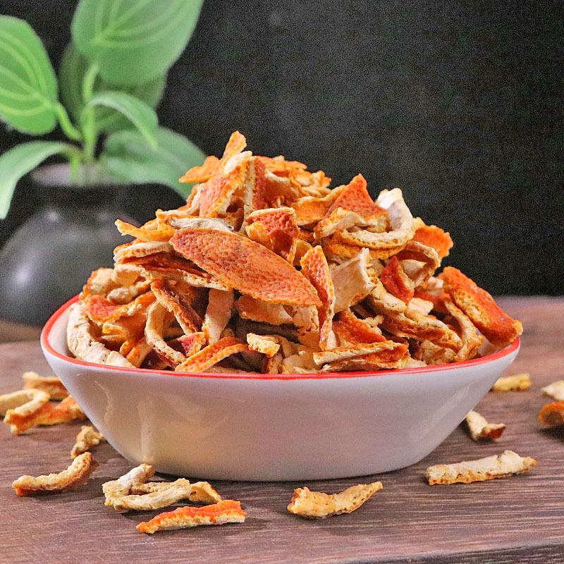 Chinese Medicinal Dried Tangerine Peel Strips - 500g for Tea and Raw Ingredients