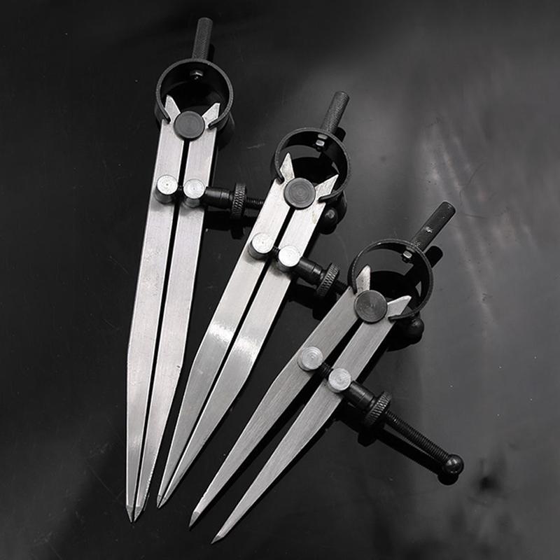 Busolă din piele reglabilă din oțel Diy Leathercraft Rotating Line Scrib Gauge