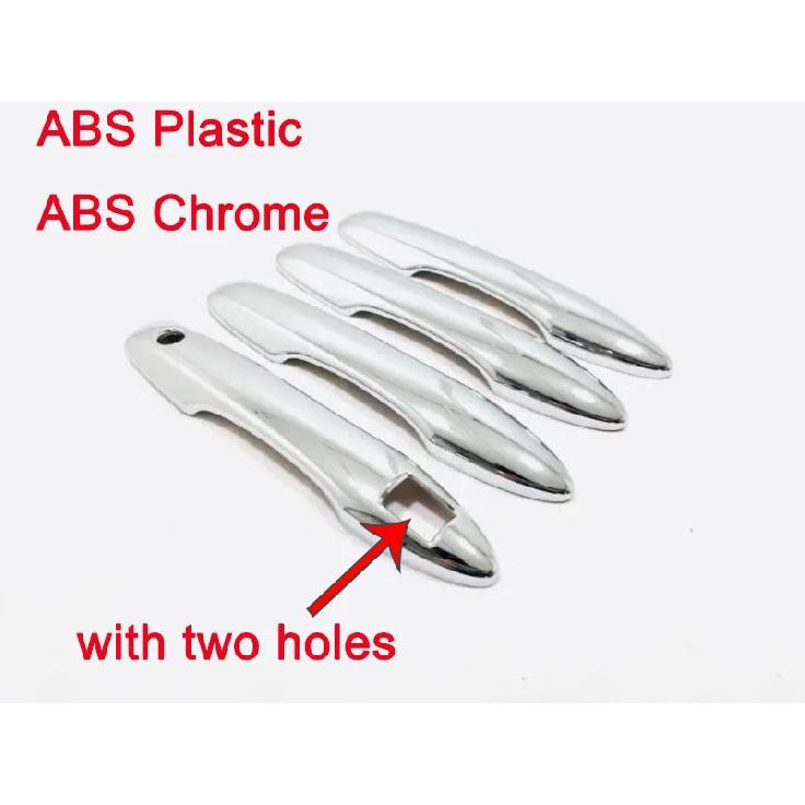 ABS/Steel Car Door Handle Cover Frame Armrest Trim Handrail Exterior Accessories For Toyota Corolla Cross XG10   2024+