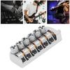 Headless Guitar Bridge Tailpiece 6 String Saddle with Worm Involved String Device Universal Accessories