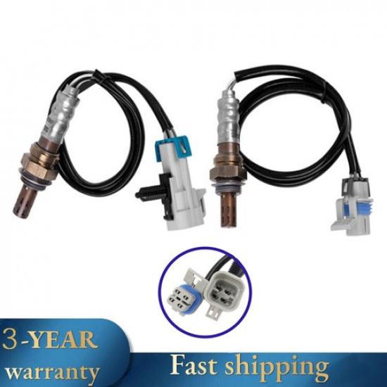 2pcs Up+Down Oxygen Sensor For 2007-13 Chevrolet Silverado 1500 GMC Sierra 1500