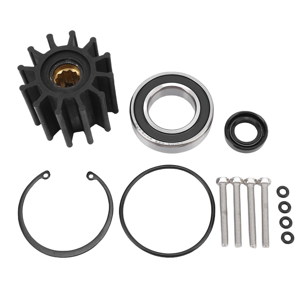 Wasserpumpen-Impeller-Kit Edelstahl Ersatz für 21212799 3812519 3812522 21212798 3812250 21212800 3812518