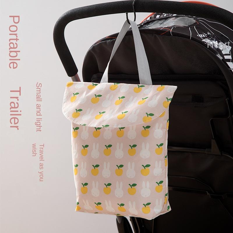 Baby Diaper Bag Diaper Storage Bag Portable Mommy Waterproof Hanging Bag  Diaper Storage Bag