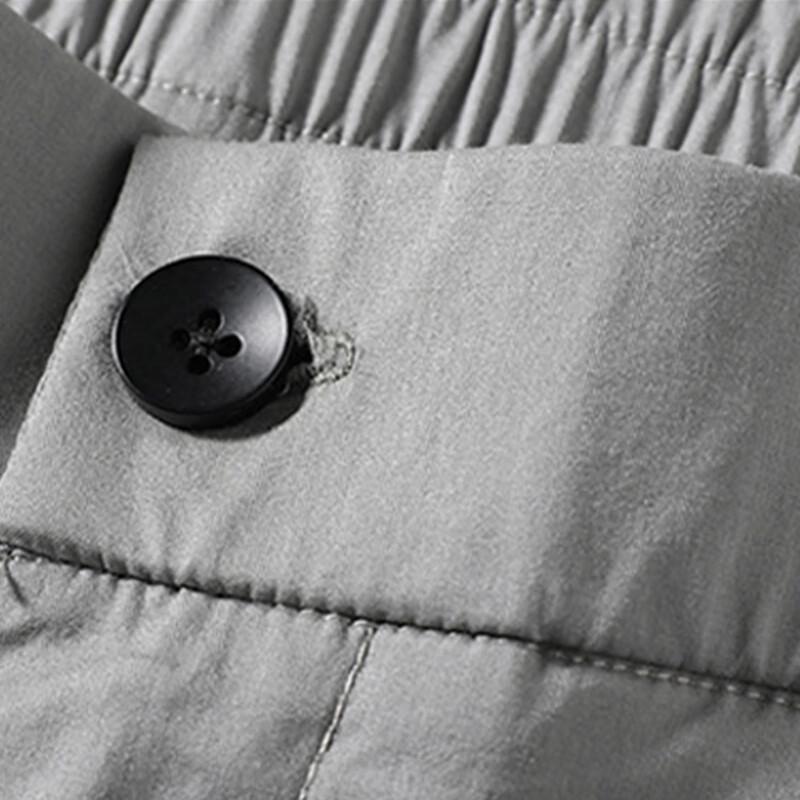 Playboy Men's Loose Straight Cropped Casual Pants