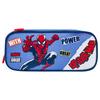 Spider Man Kids Pencil Case With Dual Layers Cartoon Stationery Storage For Elementary School