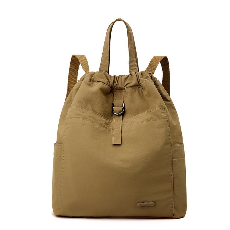 New Fashionable and Versatile Women's Casual Large-capacity Light Commuting Nylon Backpack Women