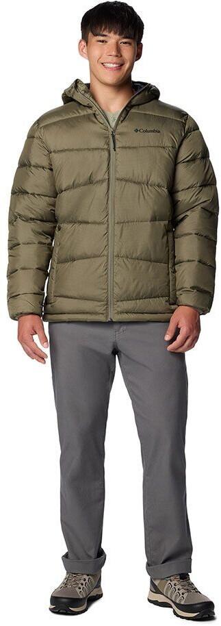 Jacket Columbia Fivemile Butte II Hooded Puffer Jacket Stone Green
