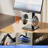 Adjustable Portable Folding Monitor Tablet Stand Arm 360 Degree Rotating Screen Holder Monitor Stand Desktop Assembly