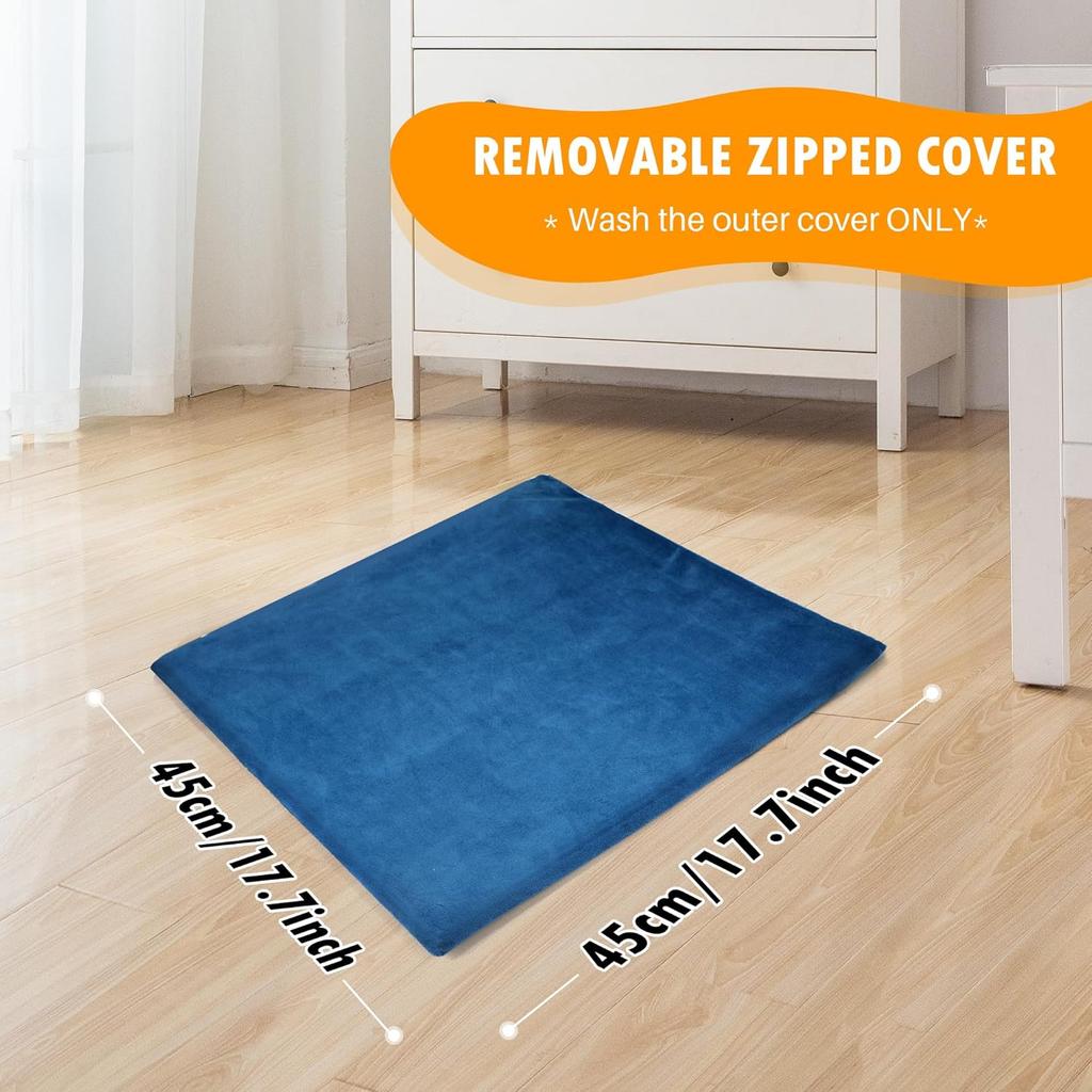 Pet Heating Pad for Cat Heating Pad Indoor Self Heating Cat Pad with 6 Adjustable Temperature & 5 Timers, Dog Heating Pad Waterproof Heated Dog Bed