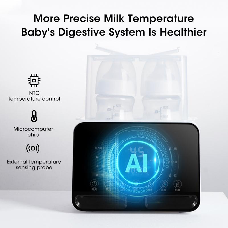 Baby Nursing Bottle Heater Warmer Sterilizer Automatic Intelligent Thermostat Milk Bottle Disinfection Baby Sterilization