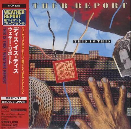 CD WEATHER This Is This SICP1255 Sony 2007 US Jazz Used