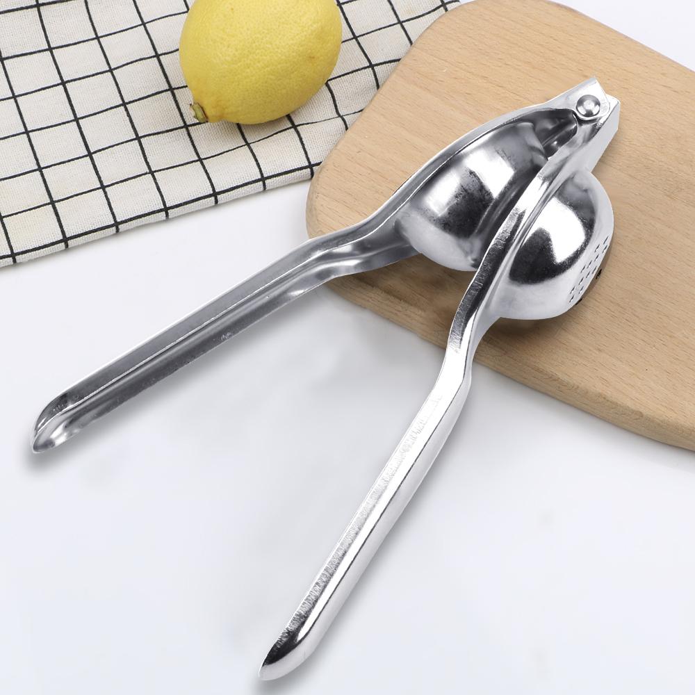 Stainless Steel Household Small Juicer Fruit Press Kitchen Tools Mini Manual Lemon Juicer Portable